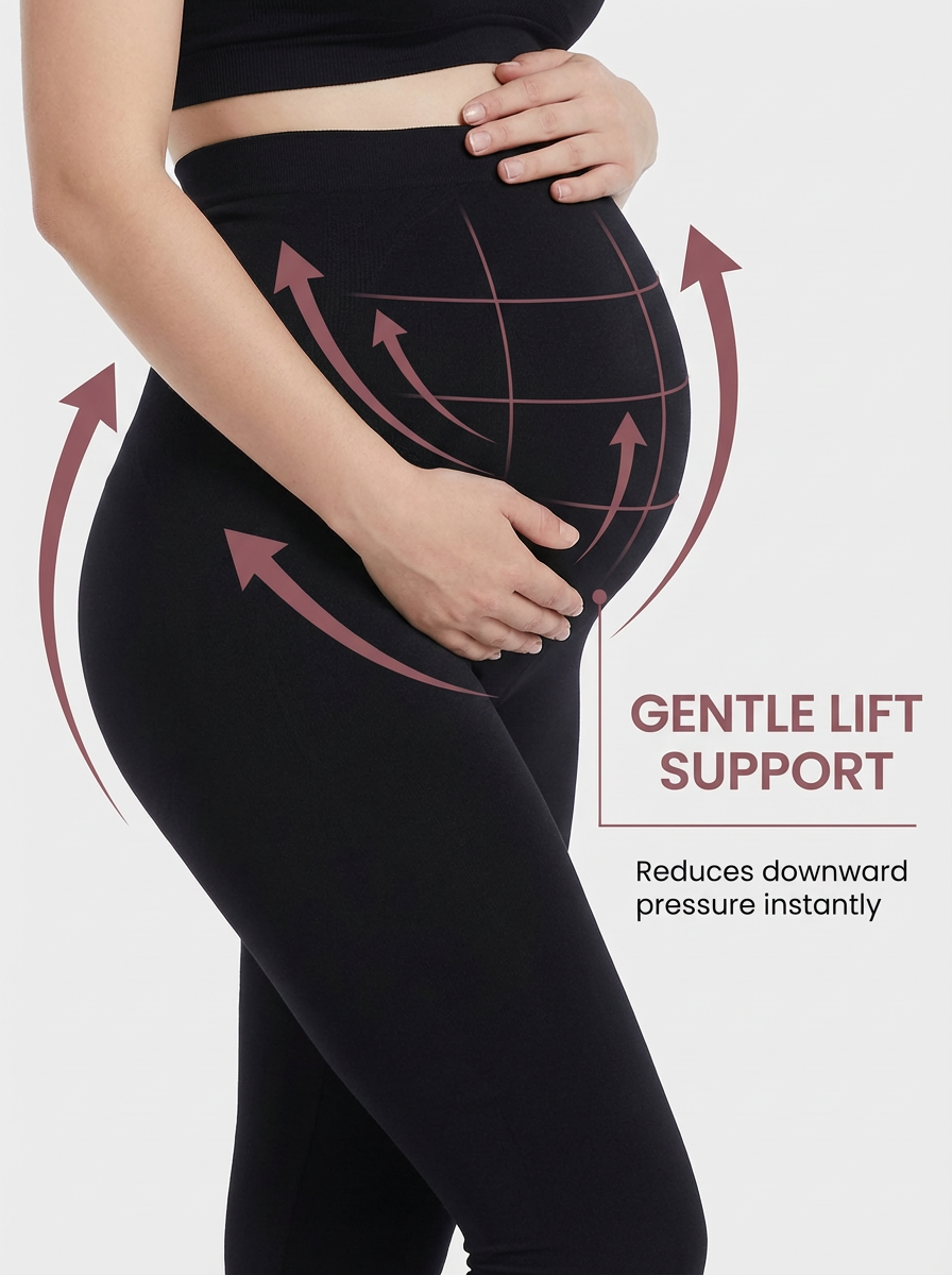 Bellevie Essential High-Waist Maternity Leggings