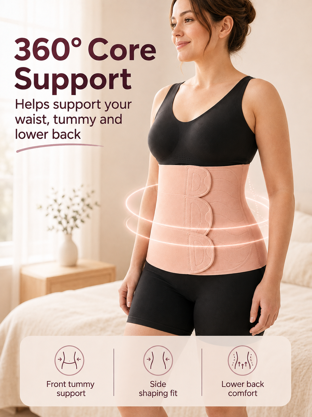 BelleVie RestoreWrap™ Postpartum Belly Band