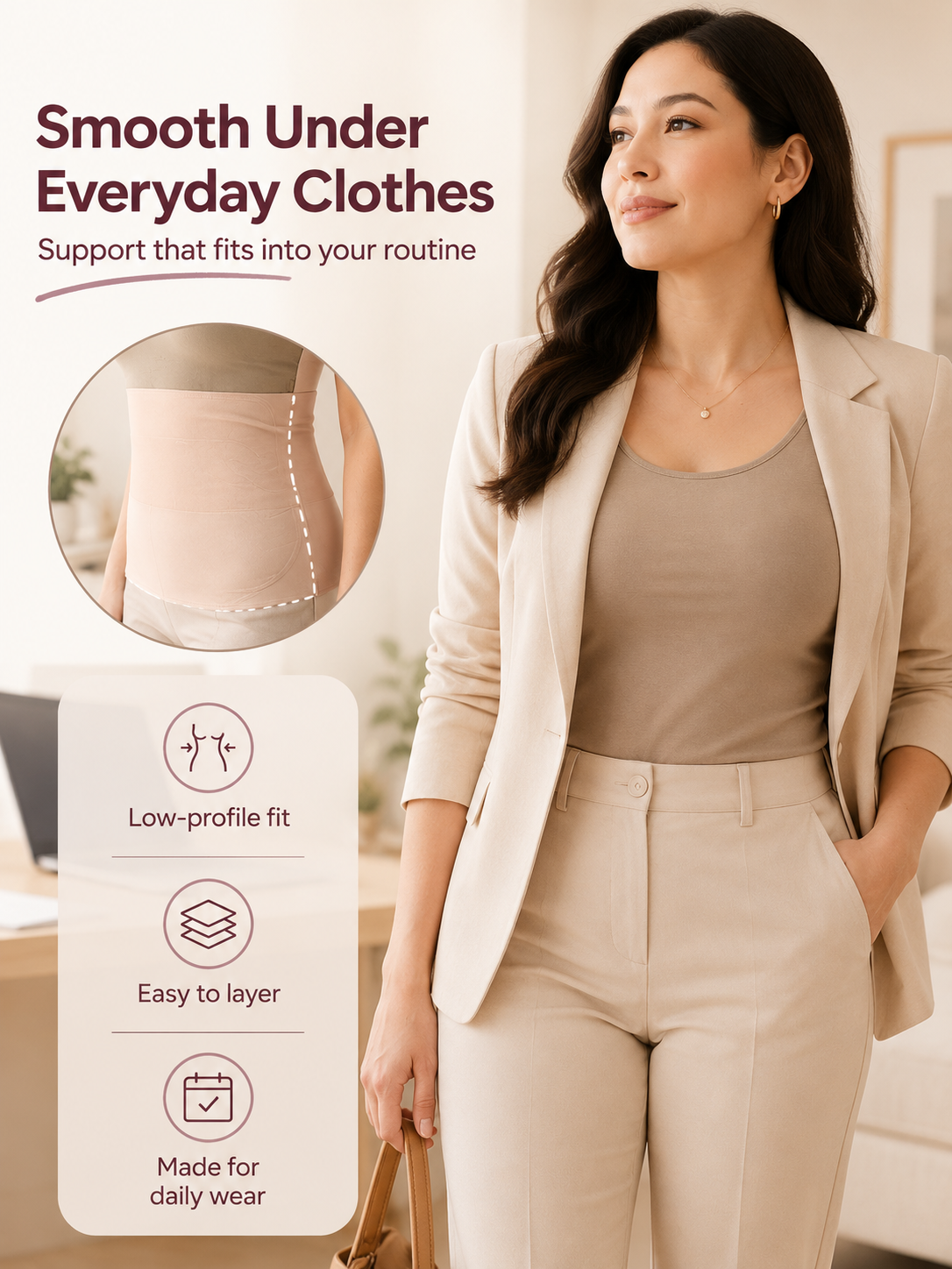 BelleVie RestoreWrap™ Postpartum Belly Band