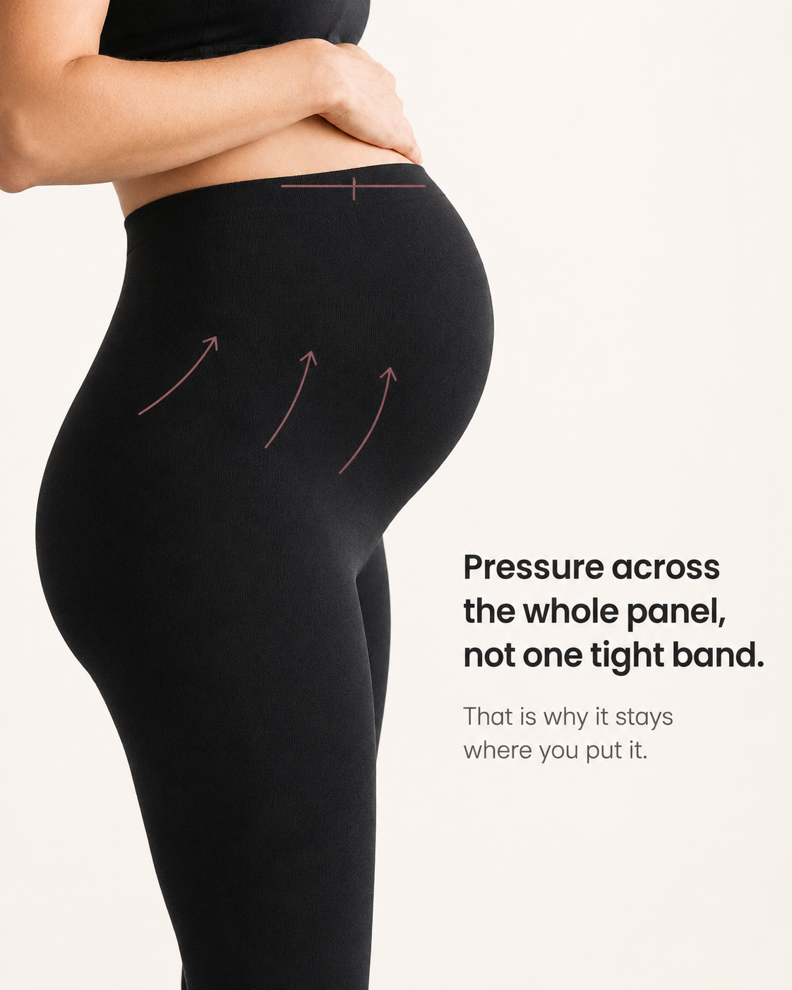 BelleVie SoftHold™ Over-Bump Maternity Leggings
