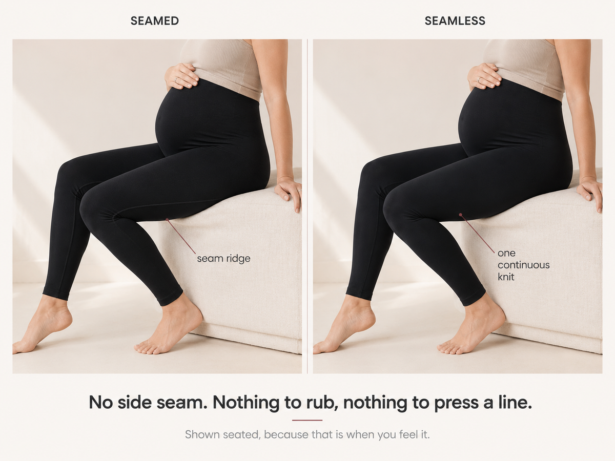 BelleVie SoftHold™ Over-Bump Maternity Leggings