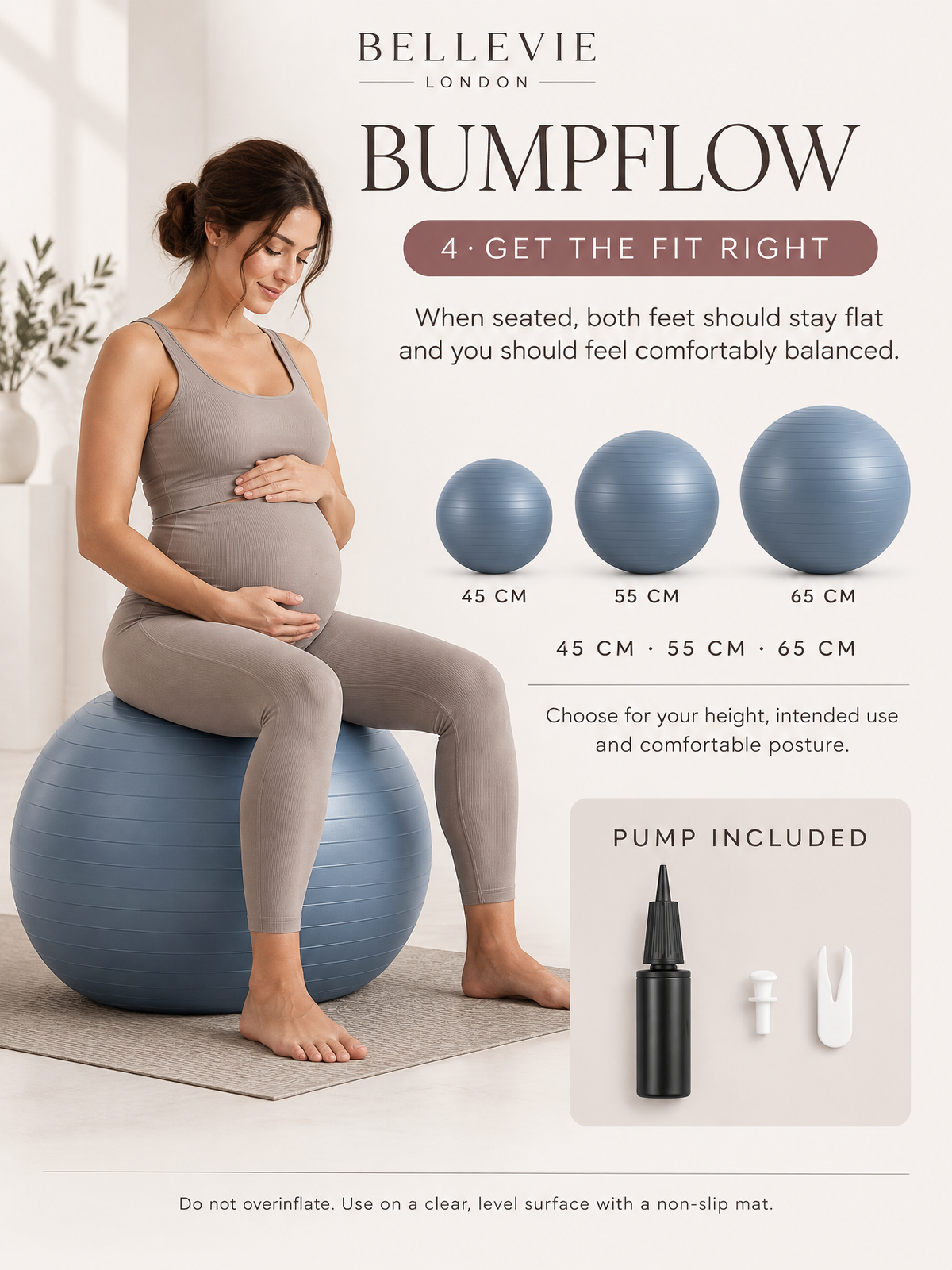BelleVie BumpFlow fit and setup banner
