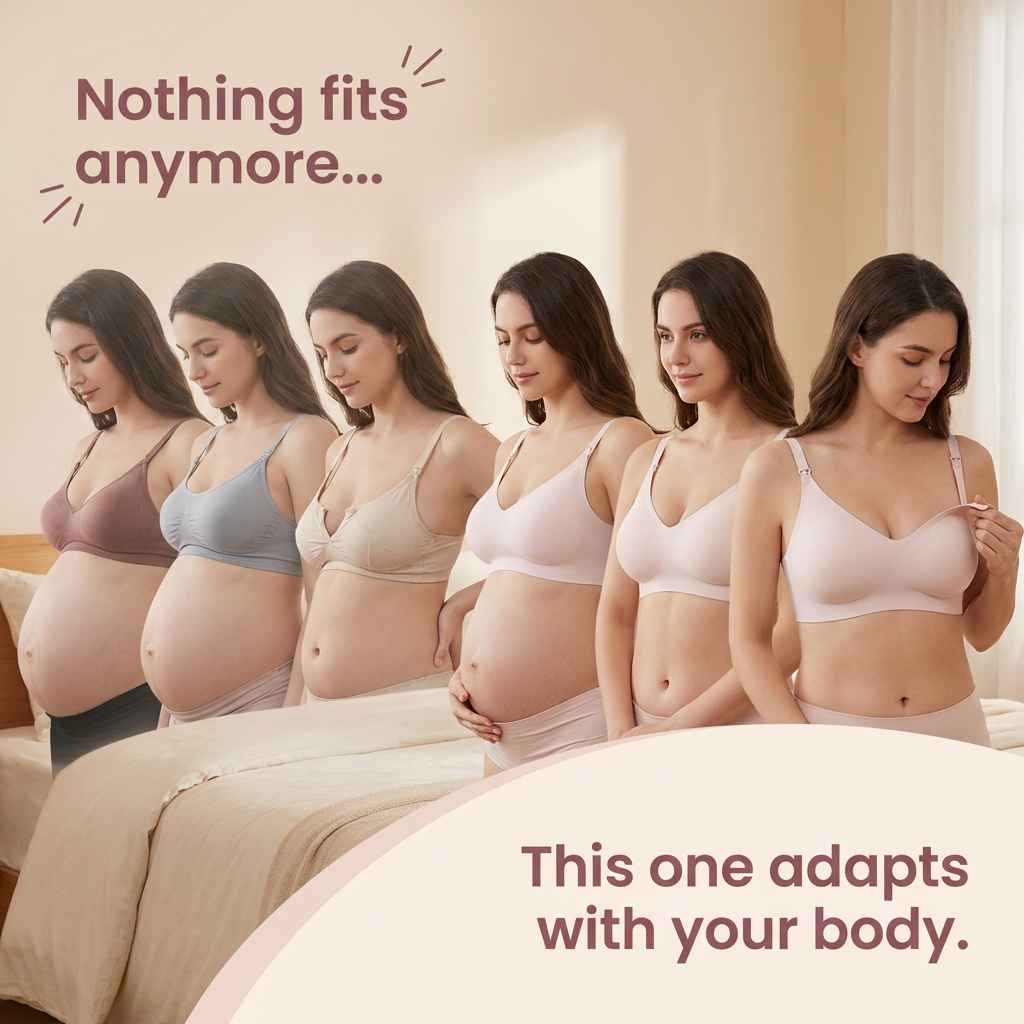 BelleVie MamaLift Bra - Maternity and Nursing Bra