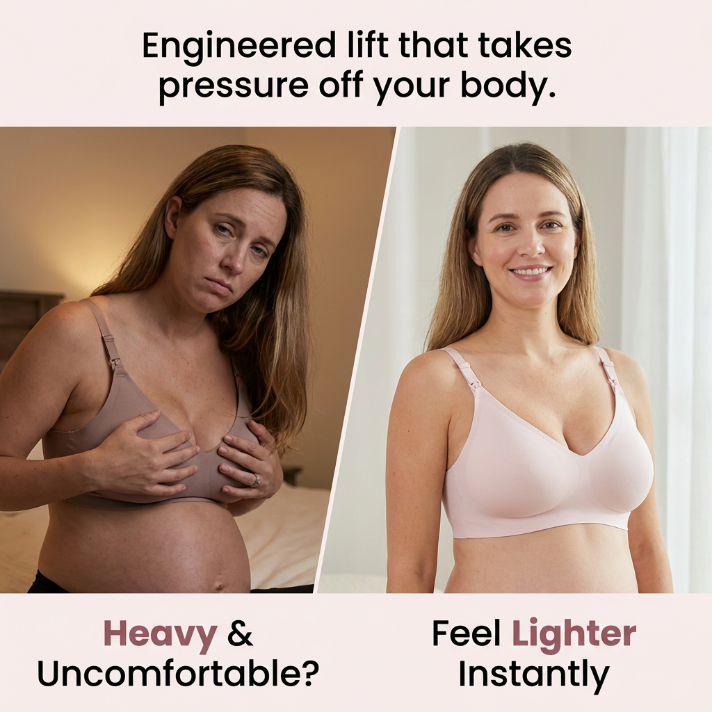 BelleVie MamaLift Bra - Maternity and Nursing Bra