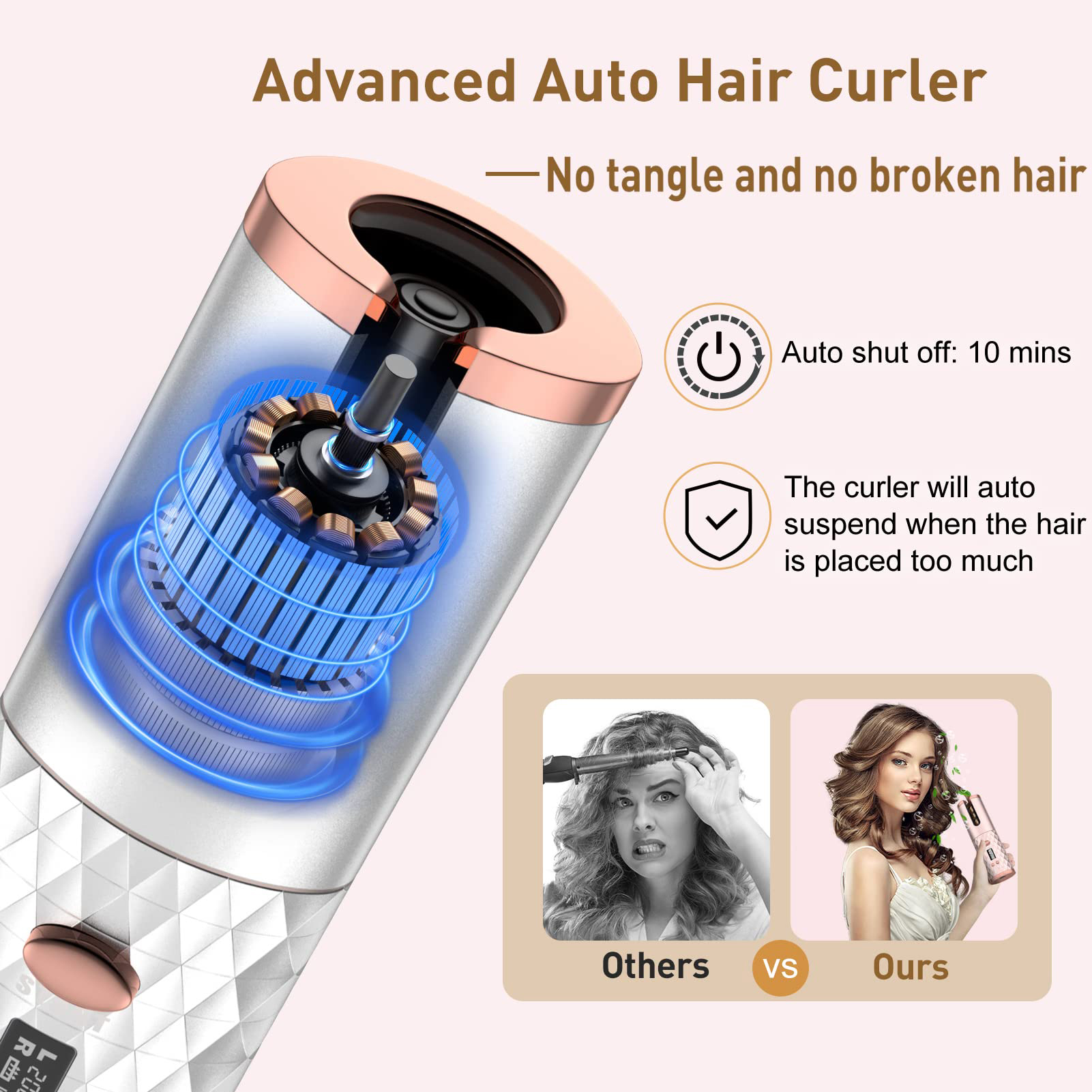 The BelleVie™  Ceramic Hair Curler