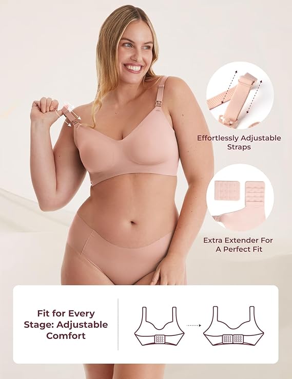 BelleVie MamaLift Bra - Maternity and Nursing Bra