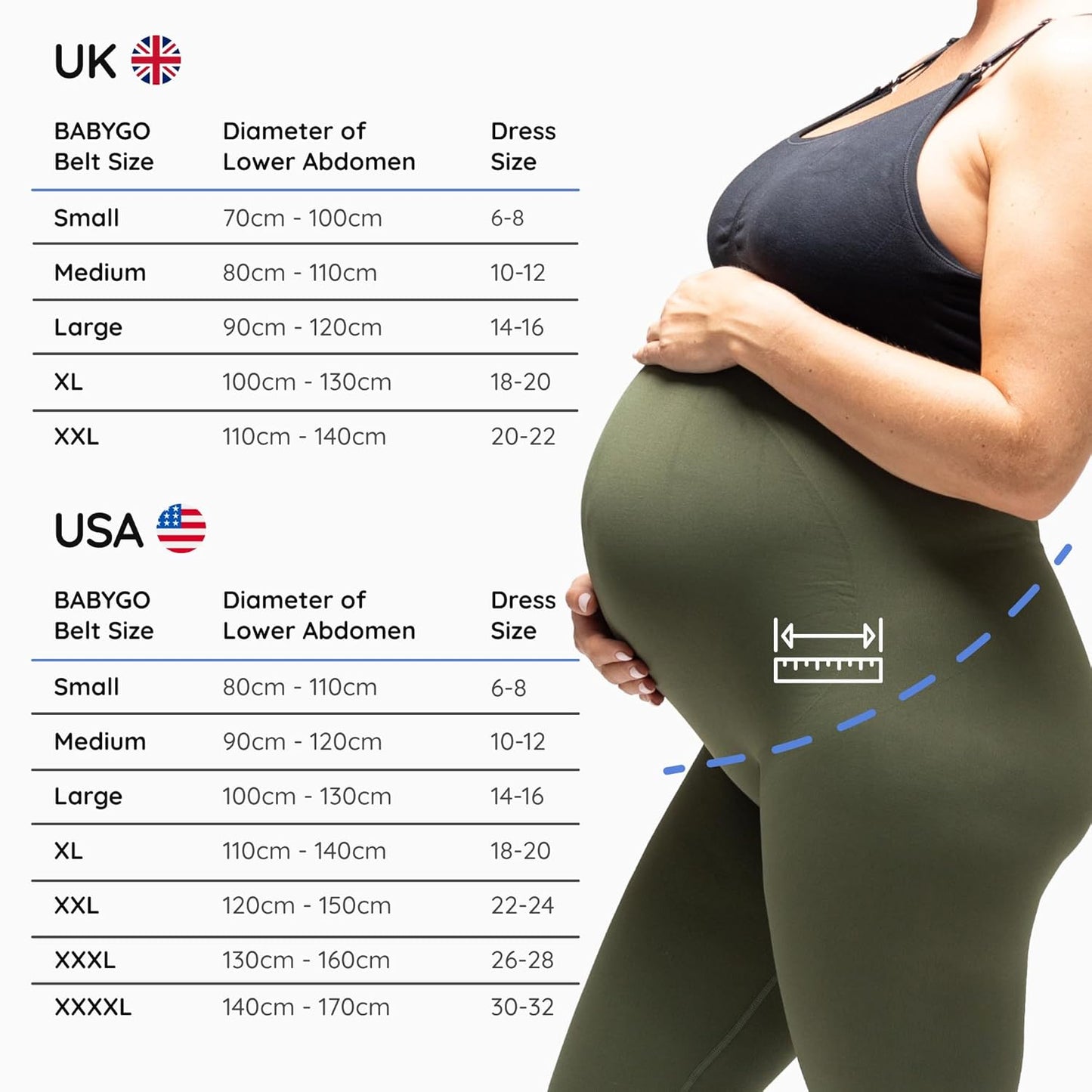 3 in 1 Belly support belt