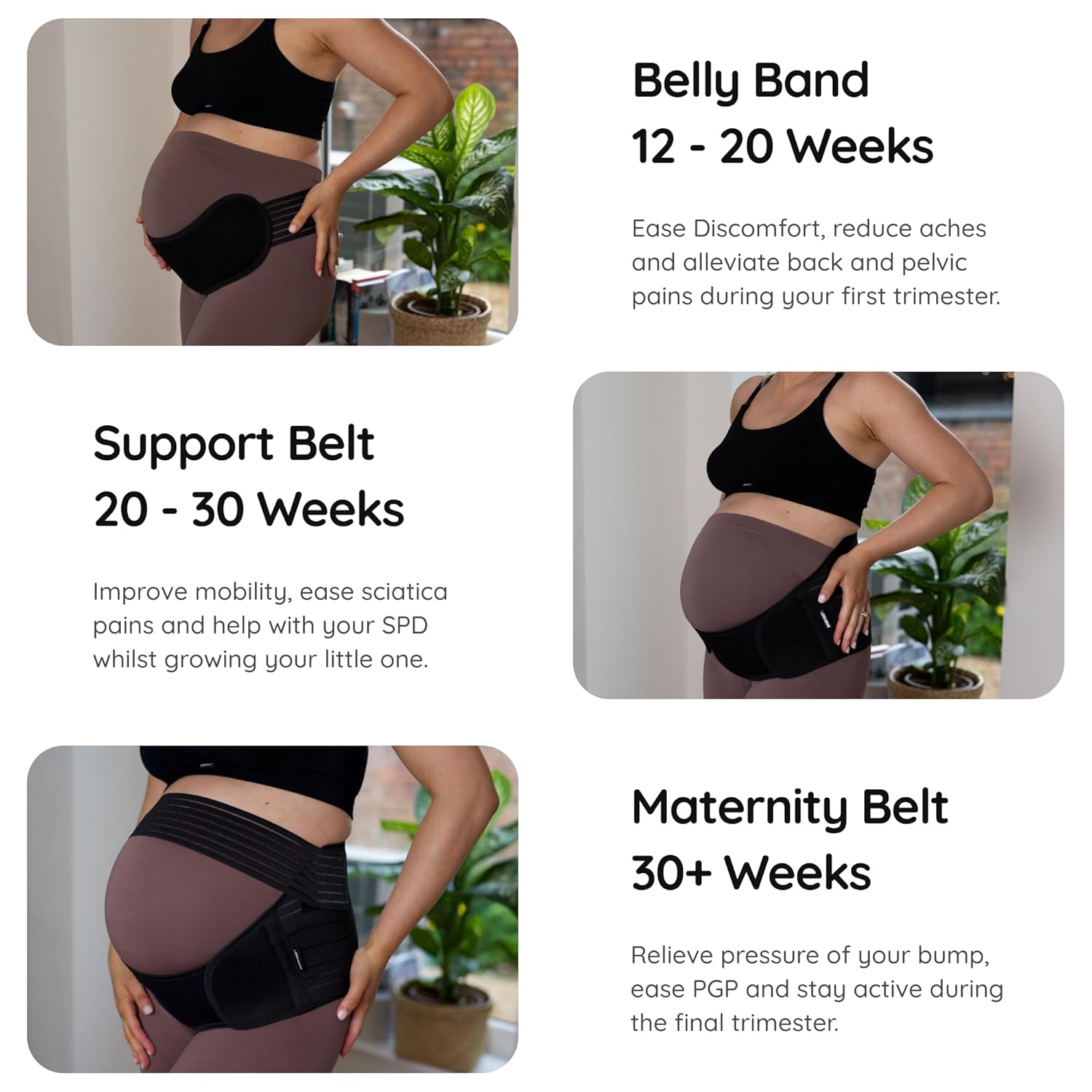 3 in 1 Belly Support Band For all Trimesters