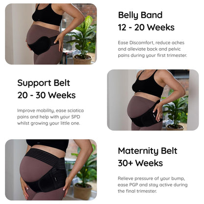 3 in 1 Belly support belt
