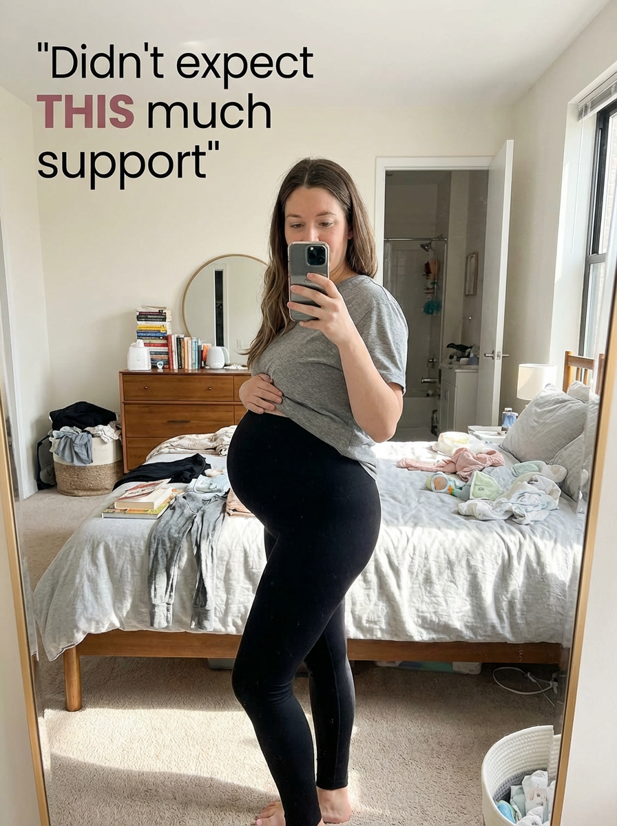 Bellevie Essential High-Waist Maternity Leggings