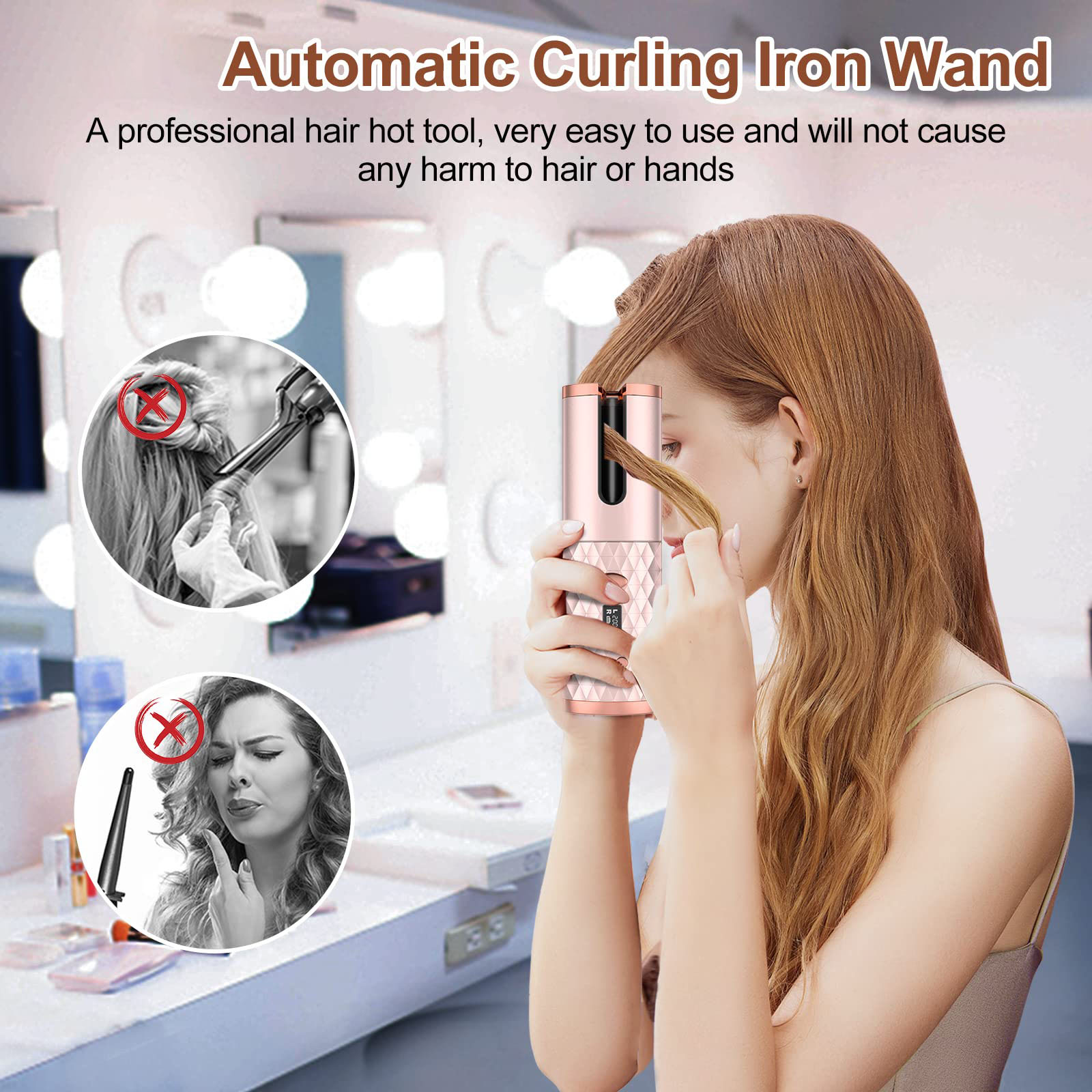 The BelleVie™  Ceramic Hair Curler