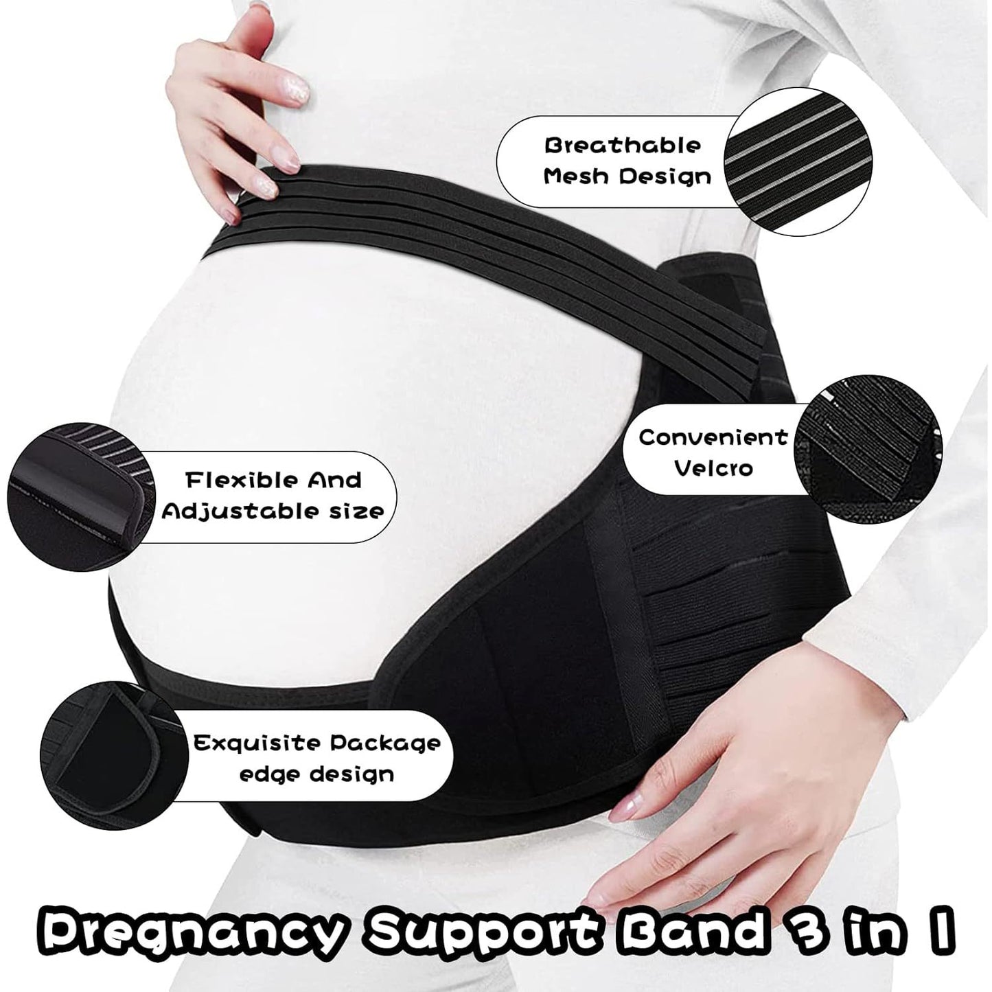 3 in 1 Belly support belt