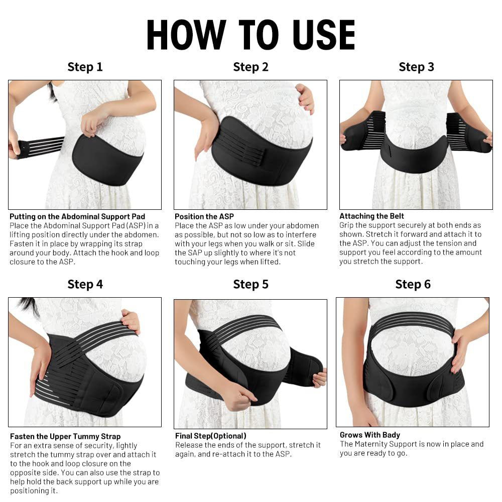 3 in 1 Belly Support Band For all Trimesters