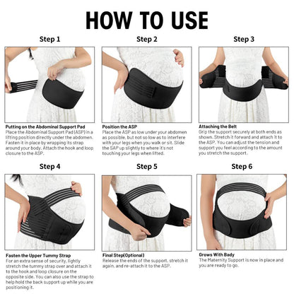 3 in 1 Belly support belt