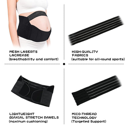 3 in 1 Belly Support Band For all Trimesters