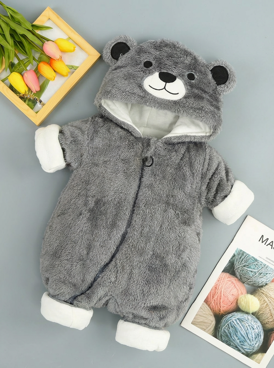 The Bellevie Snuggle Bear Winter Onesie