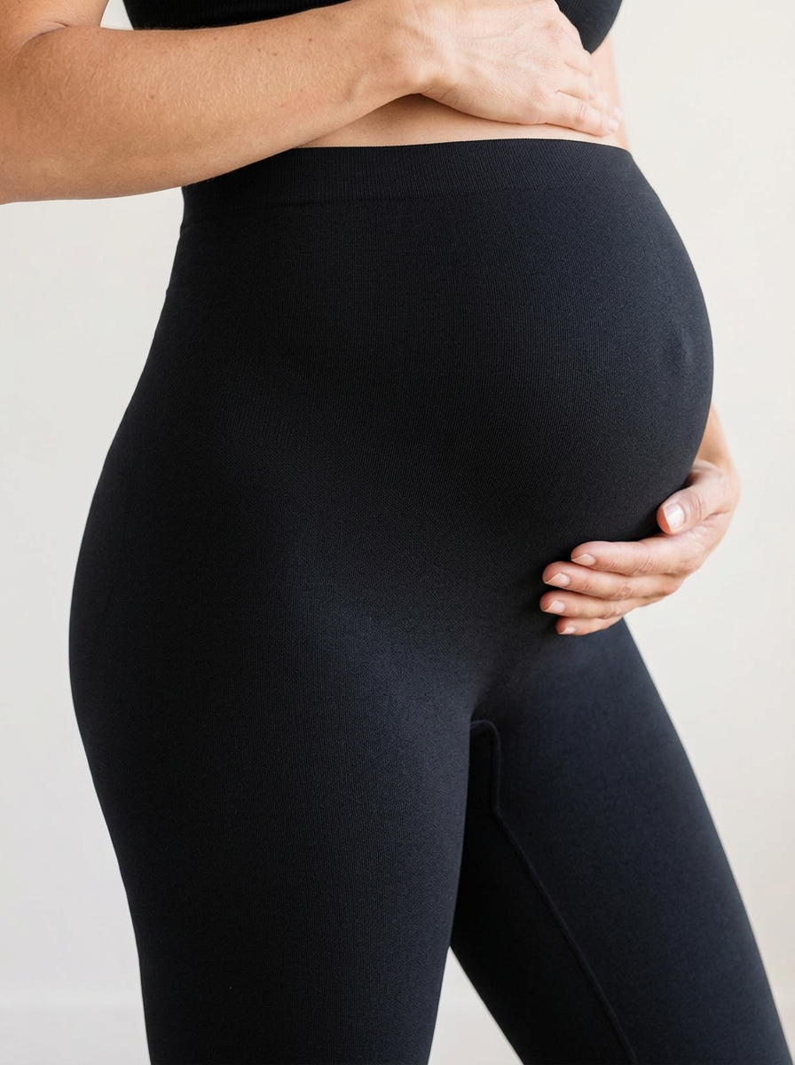 BelleVie SoftHold™ Over-Bump Maternity Leggings