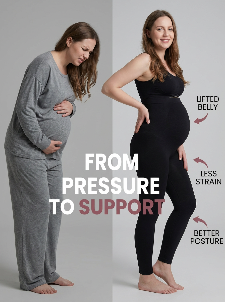 Bellevie Essential High-Waist Maternity Leggings