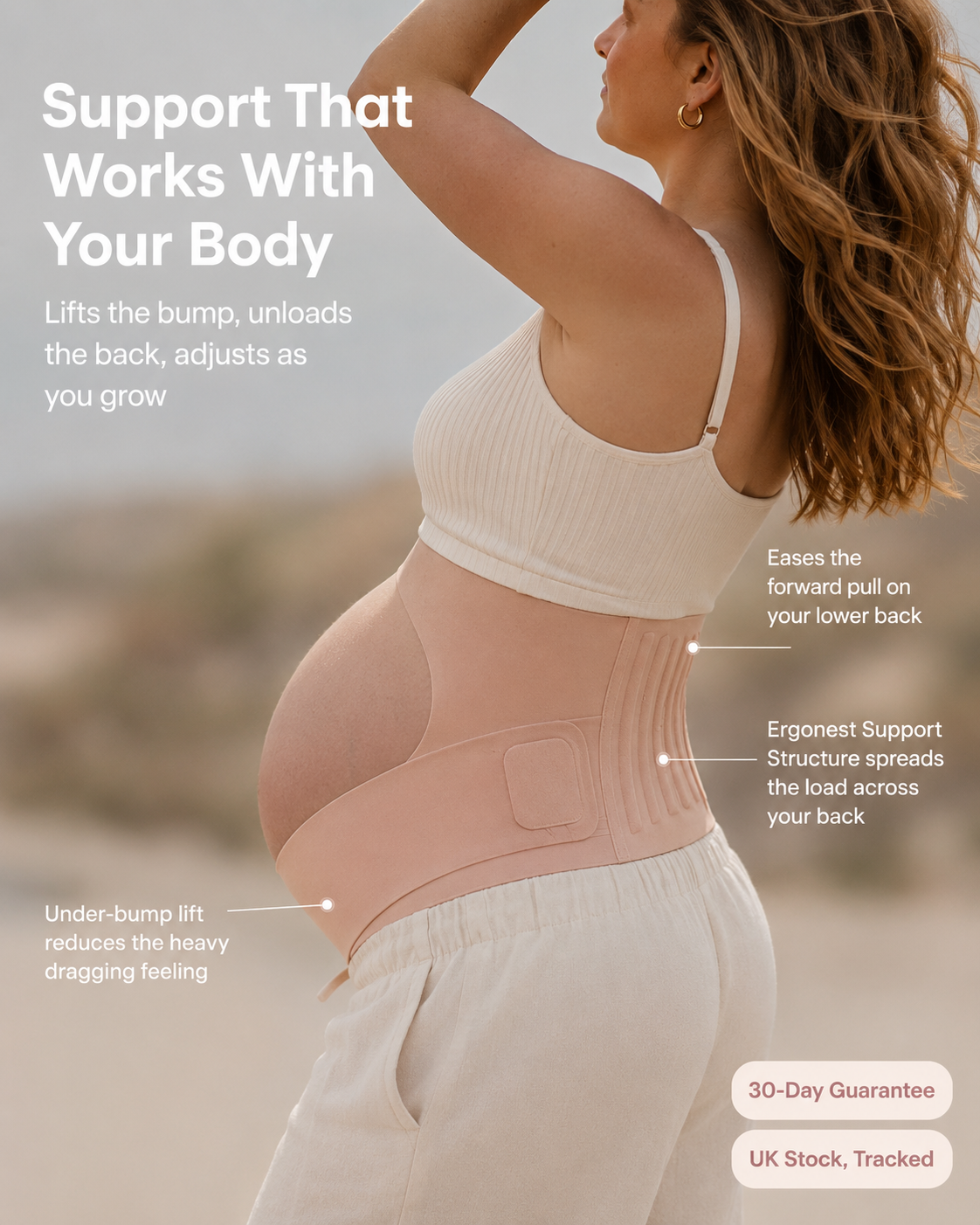 BumpEase - BelleVie Ergonest Maternity Belly Band