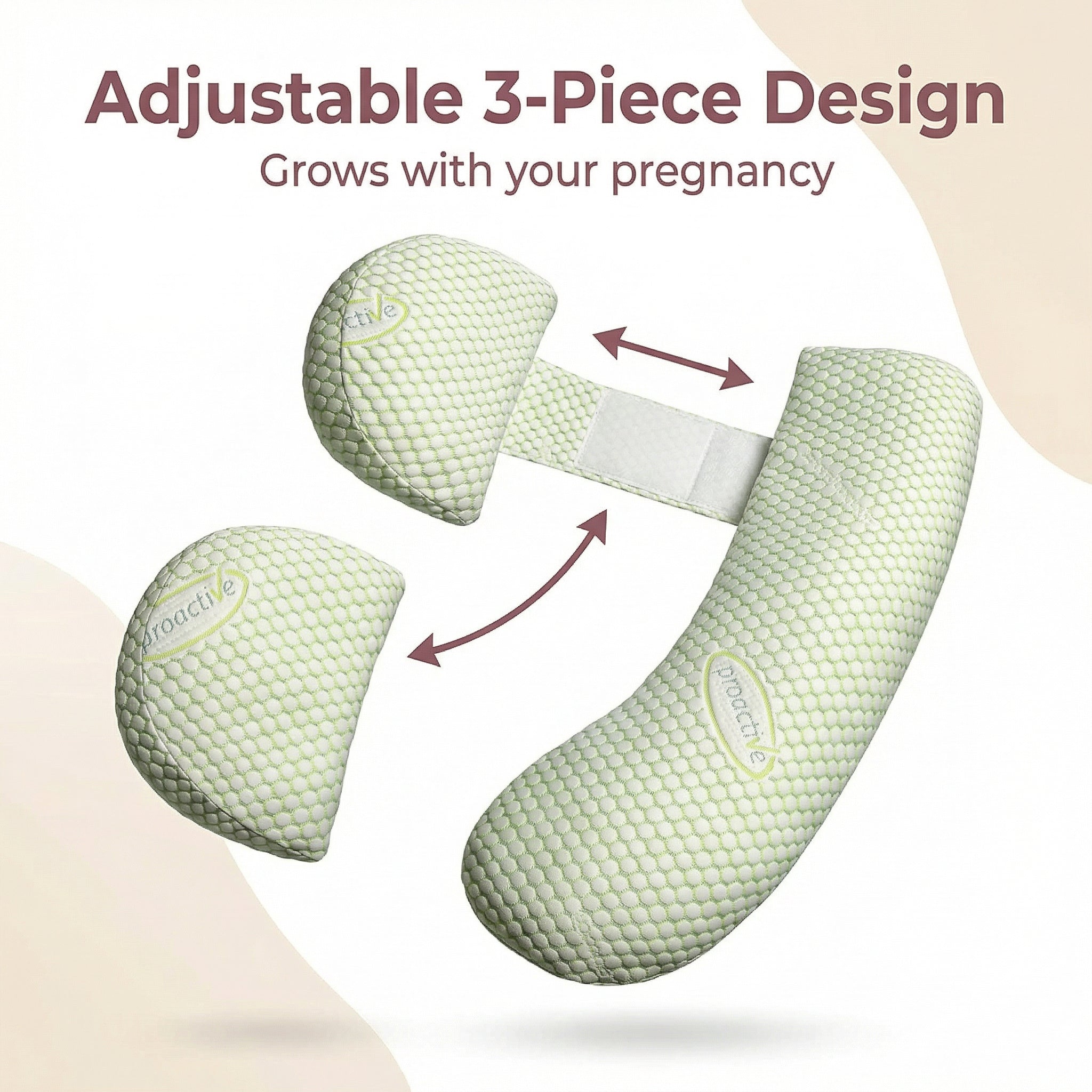 BelleVie CloudNest™ Comfort Split Pillow