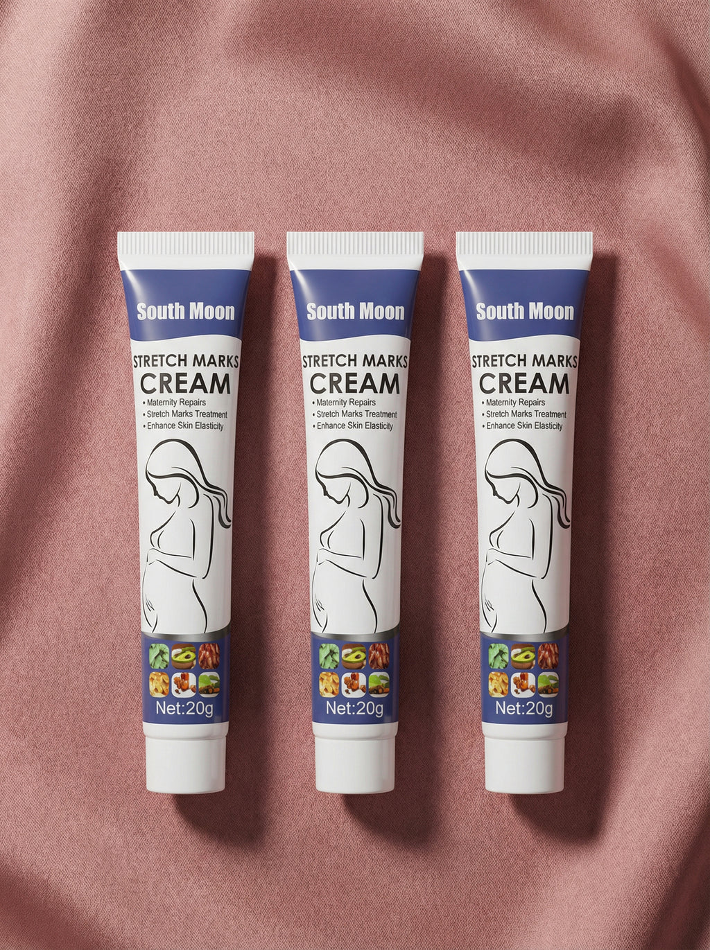 The BelleVie South Moon Pregnancy & Postpartum Skin Firming & Hydration Body Cream