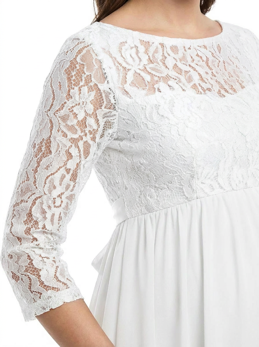 Bellevie Grace™ Lace Maternity Maxi Dress