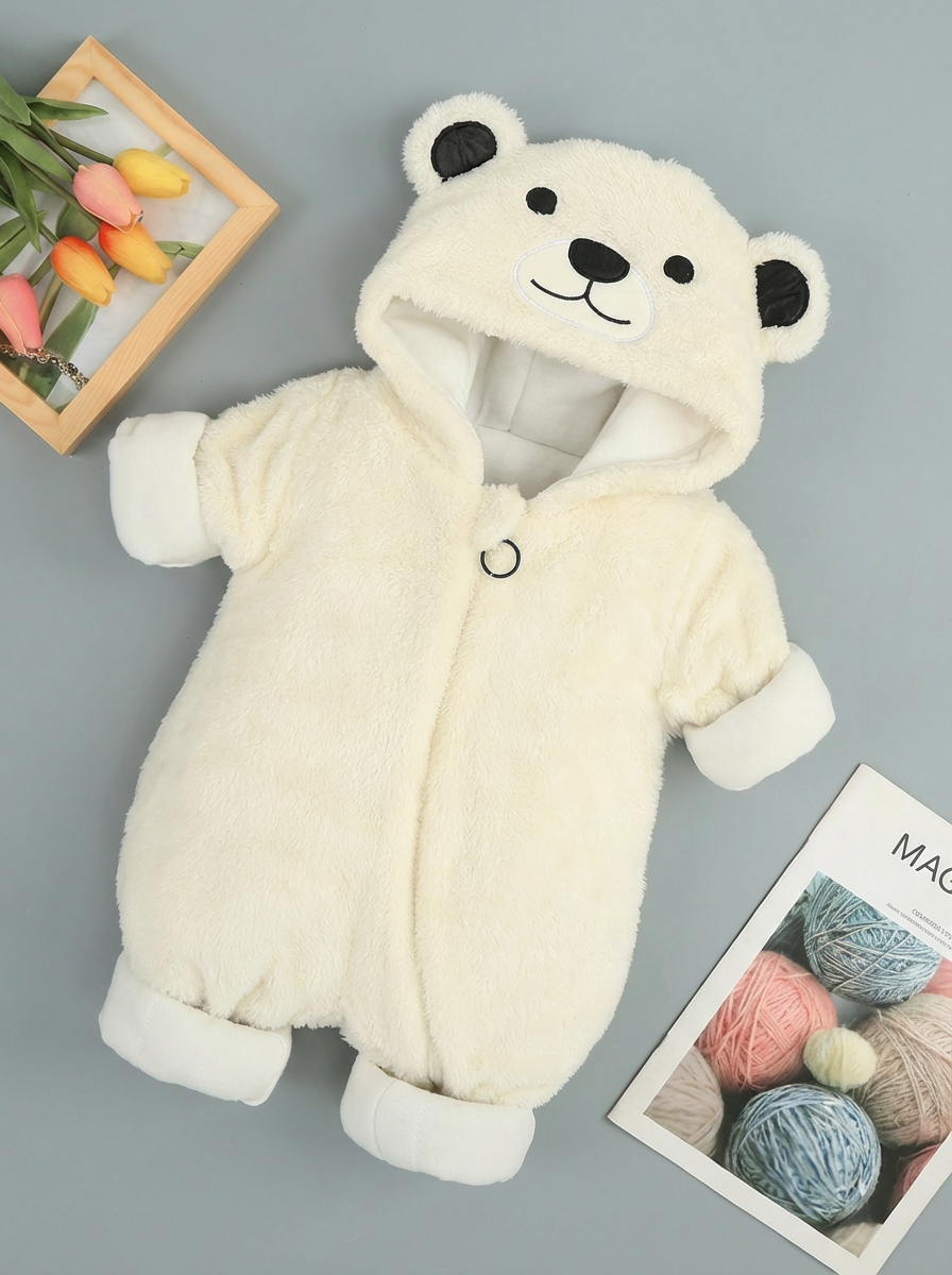 The Bellevie Snuggle Bear Winter Onesie