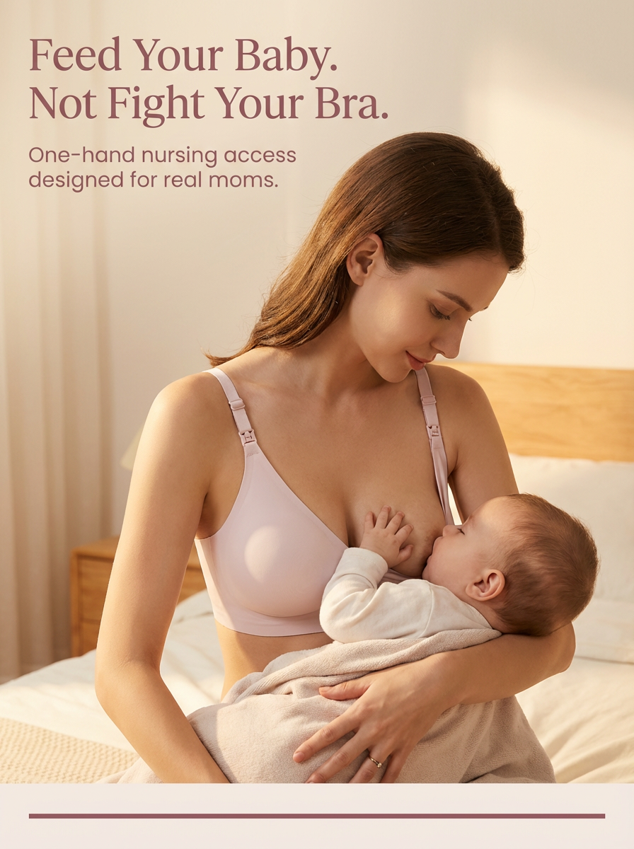 BelleVie MamaLift Bra - Maternity and Nursing Bra