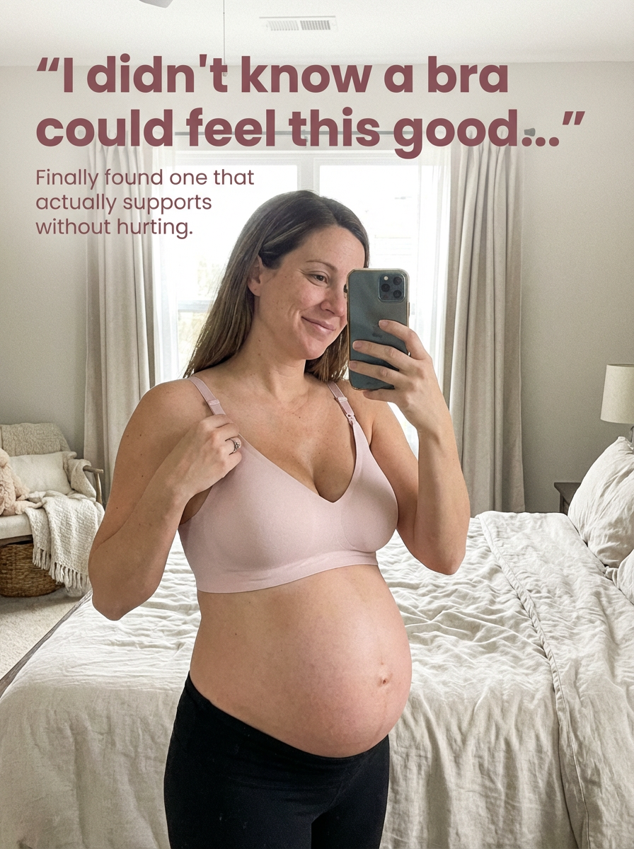 BelleVie MamaLift Bra - Maternity and Nursing Bra