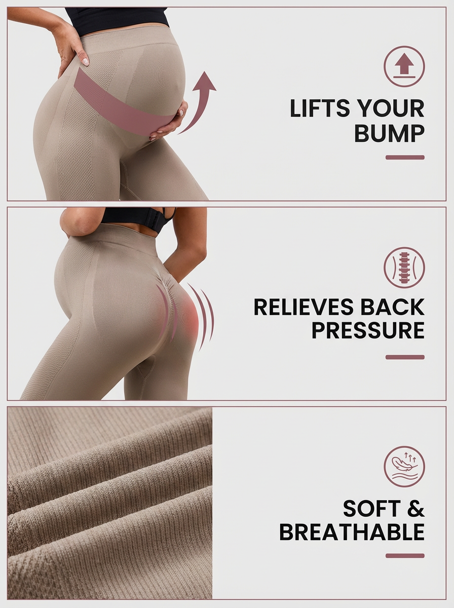 Bellevie Essential High-Waist Maternity Leggings