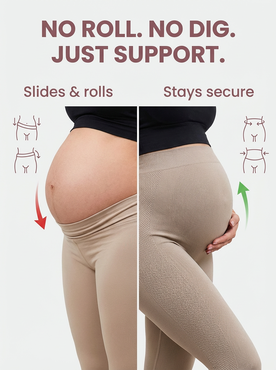 Bellevie Essential High-Waist Maternity Leggings