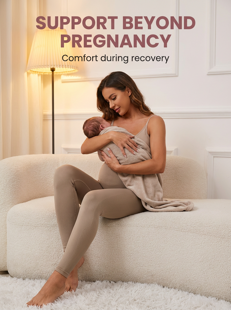 Bellevie Essential High-Waist Maternity Leggings