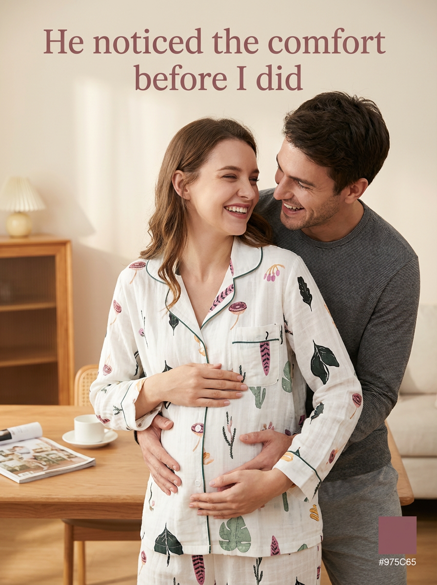 BelleVie London Luxe Comfort Batik Pajama Set